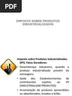 Imposto Sobre Produtos Industrializados (Aula)