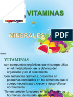 Vitaminas y Minerales