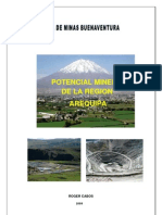 Potencial Minero Arequipa 2009