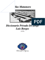 1979 - Blas Matamoro _ Diccionario Privado de Jorge Luis Borges