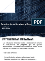 Estructuras Iterativas, Recursvidad