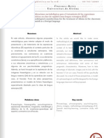 Consideraciones Metodológicas para El Tratamiento de Las Expresiones Idiomáticas en Clase de ELE