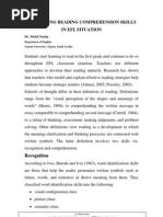 Download Developing Reading Comprehension Skills in EFL Situation by nazimspeaking SN13545612 doc pdf