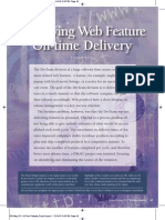 Improving Web Feature On-Time Delivery: by David Paisley