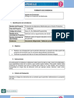 FormatoEvidencia Guia 02 FA DocumentoReflexionProyectoVida