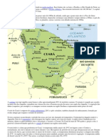 O Ceará É Um Estado Brasileiro Localizado Na Região Nordeste