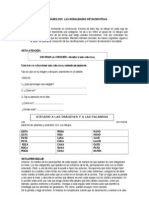 Actividades Con Las Modalidades Metacognitivas