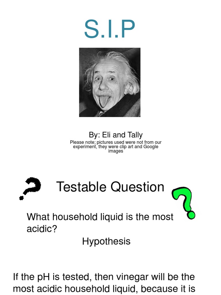 PH of Household Liquids FINAL  PDF  Ph  Physical Chemistry