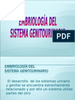 EMBRIOLOGIA DE APARATO GENITAL Y GENITOURINARIO