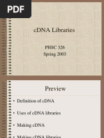 cDNA Libraries