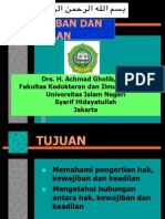 Per 10-Hak, Kewajiban Dan Keadilan