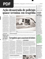 2002.05.03 - Carreta Perde o Controle Na BR-381 - Estado de Minas