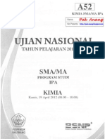 Soal Jawab Un Kim Sma Ipa