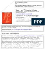 Abstraction in Fitch's Basic Logic