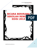 KoAkademik Bahasa Melayu Men 2013 Bicara Berirama