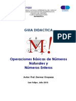 Matemática - Operaciones básicas en N y Z