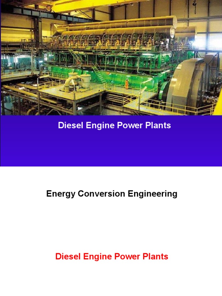 Diesel Engine Power Plants
