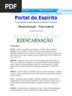 Reencarnação - Peça teatral Reinaldo  Andrade