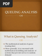Queuing Analysis