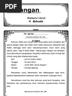 Contoh Surat Undangan Tahlil 40, 100, 1000 hari (haul).doc