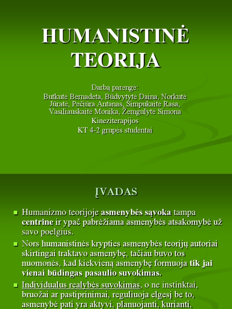 Humanizmas | PDF