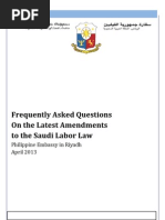 Download PR-054-2013A FAQ Labor Law Amendments - April 2013 by Philippine Embassy in Riyadh SN135527020 doc pdf