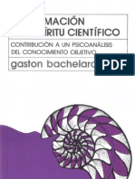 62587611 Bachelard La Formacion Del Espiritu Cientifico