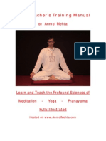 Yoga Teachers Training Manual