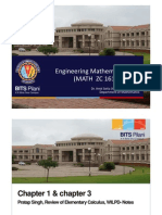 Engineering Mathematics - I (MATH ZC 161) : BITS Pilani