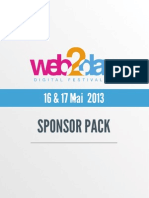 Web2day 2013 - Sponsor Pack