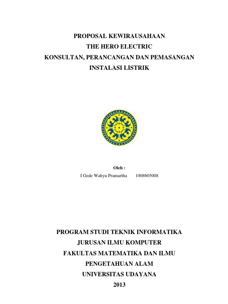 39+ Contoh proposal usaha kerajinan tangan lengkap info