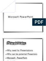 A Lecture On Power Point