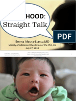 PARENTHOOD: Straight Talk