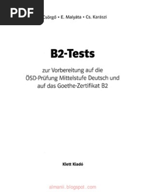 B2 Tests Finale