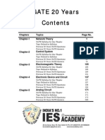 Electrical Circuit Analysis (20 Years Solved Gate Questions)