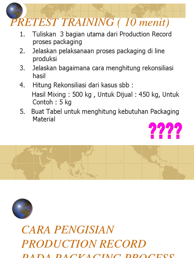 Panduan Lengkap Production Record | PDF | Komputer
