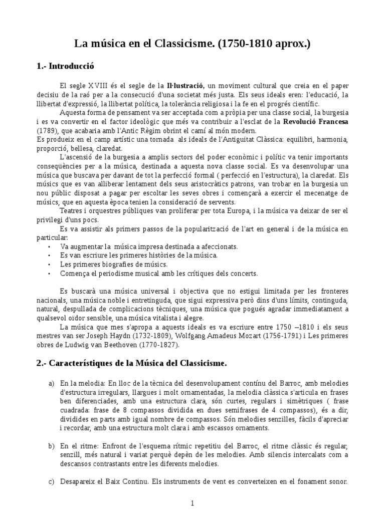 Classicisme Pdf Pdf