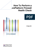 Checkpoint Firewall Health Check