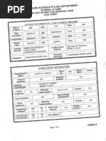 Sergeant William Tagle - Internal Affairs Investigative Report