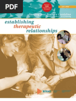 Establishing Therapeutic Relationships
