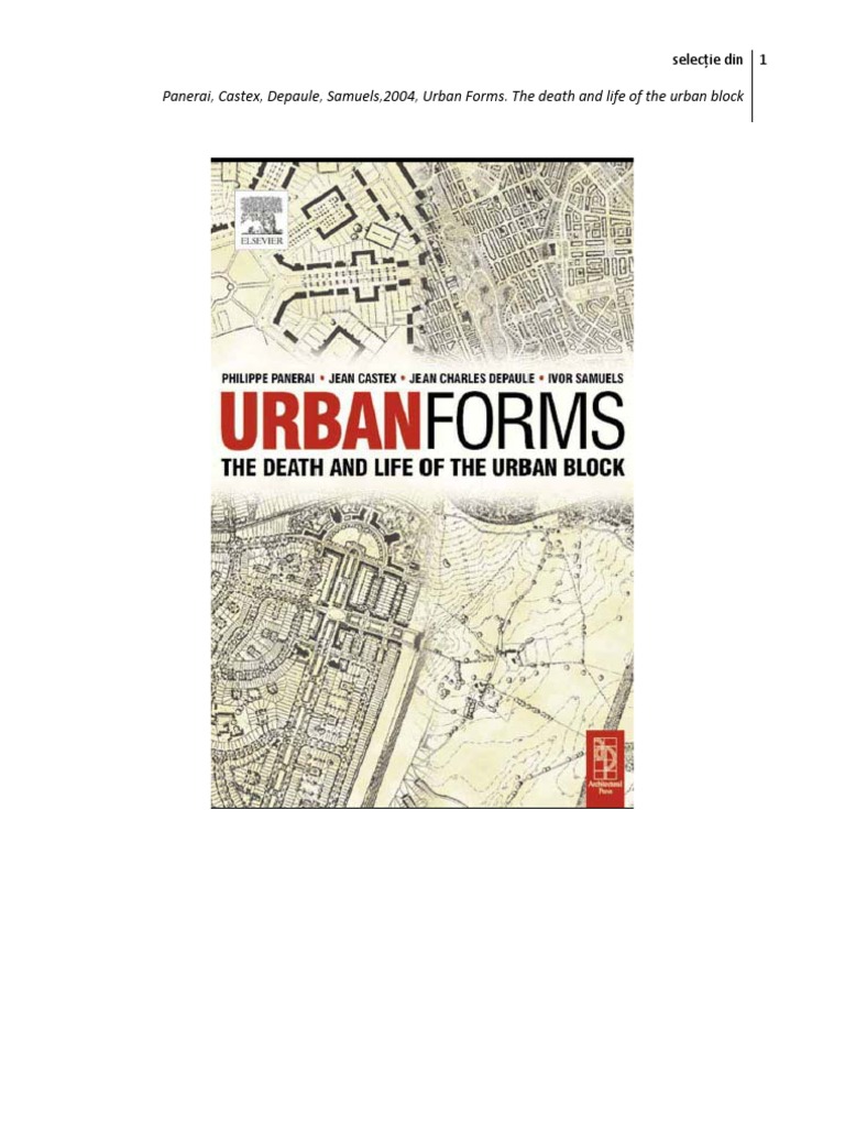 Urban Forms: Life of the Urban Block | PDF