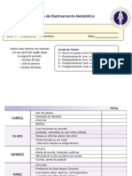 Questionário de Rastreamento Metabólico