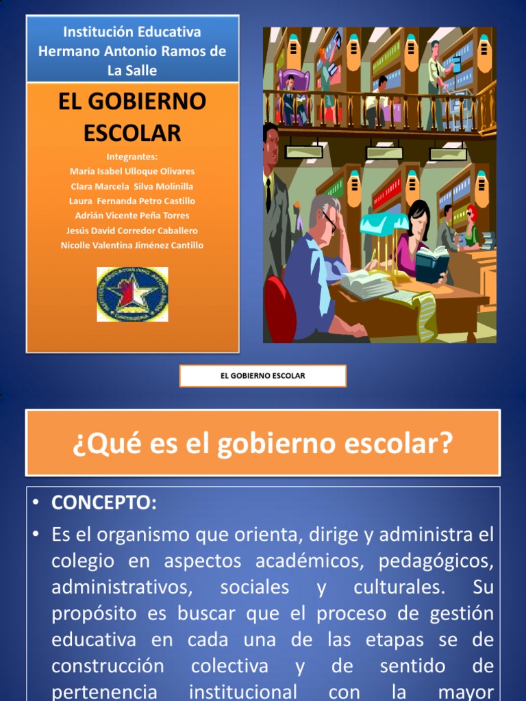 Estructura y Funciones del Gobierno Escolar | PDF | Gobierno | Evaluación