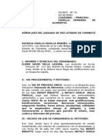 Demanda de Alimentos Nataly Gisela Milla Padilla