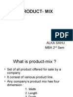 Product Mix