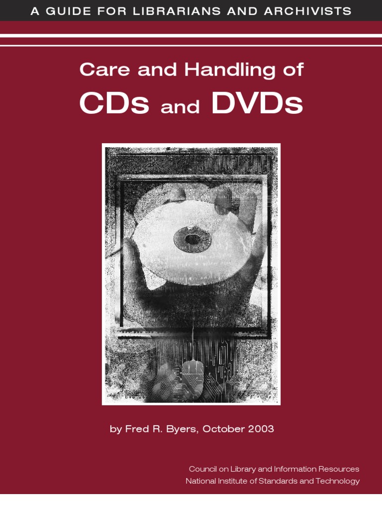 Care & Handling of CDs & DVDs PDF