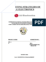 LG Electronics Report