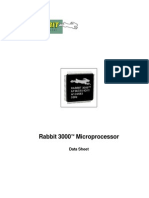 Rabbit 3000 Microprocessor: Data Sheet