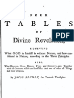 395526 Jacob Bohme Vol 3 II Four Tables of Divine Revelation