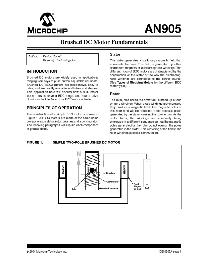 Brushed DC Motor Fundamentals | PDF